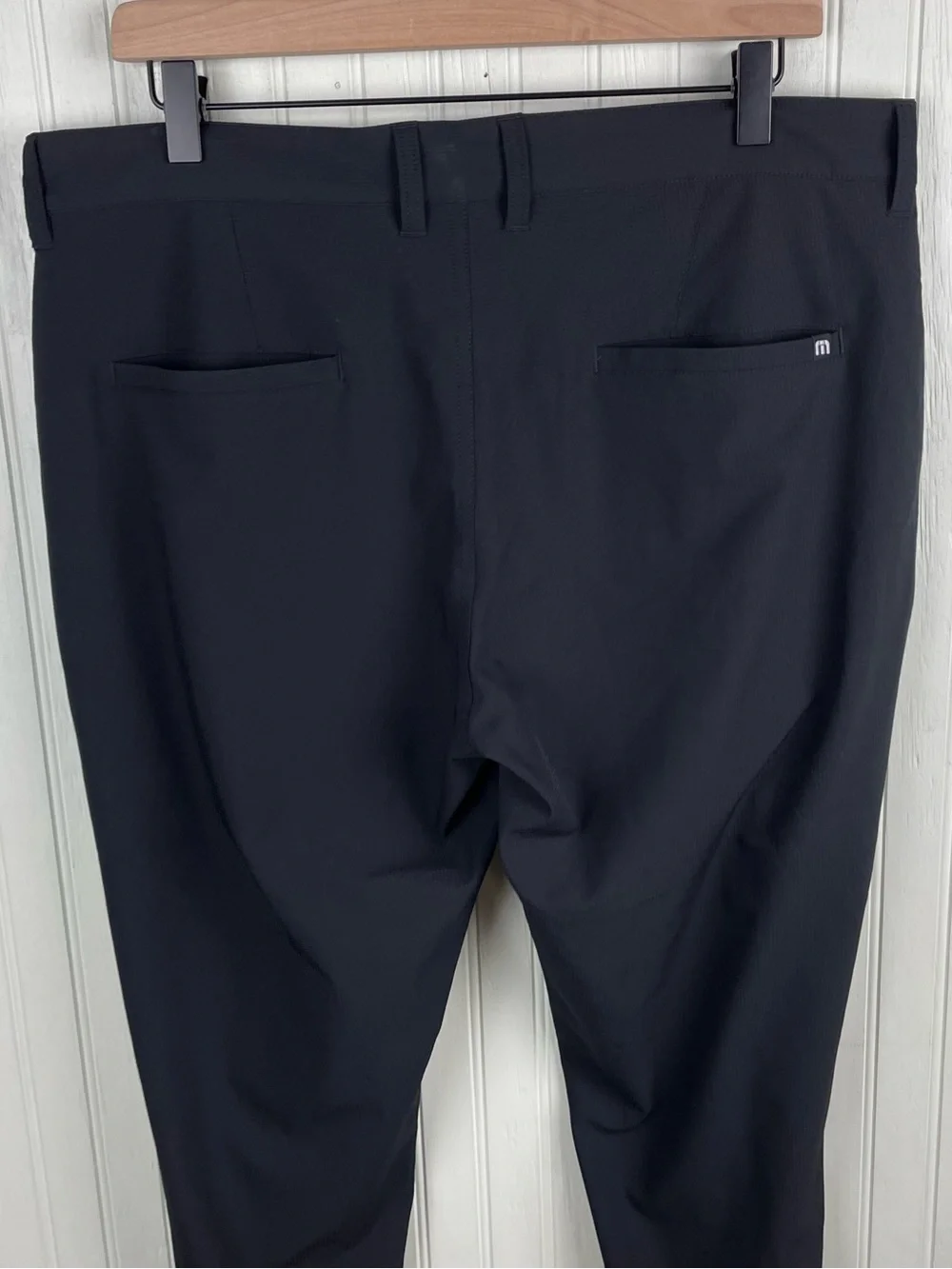Travis Mathew Men's Out Early Pant Black Size 34 Performance Casual Golf 1MY796
